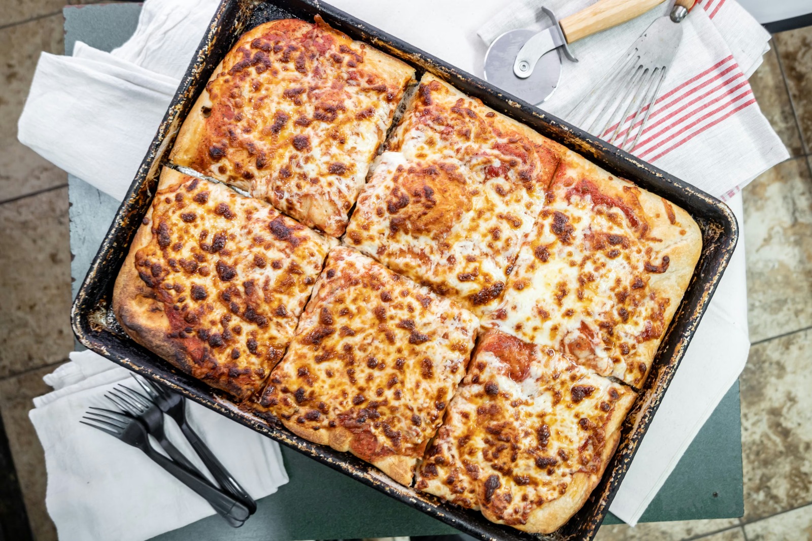 Pizza Sinn als Ausdruck unserer Reise
