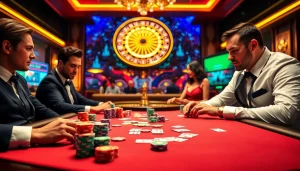 Engage with the thrill of online gambling at https://mm88.agency/ with vibrant casino visuals and poker excitement.
